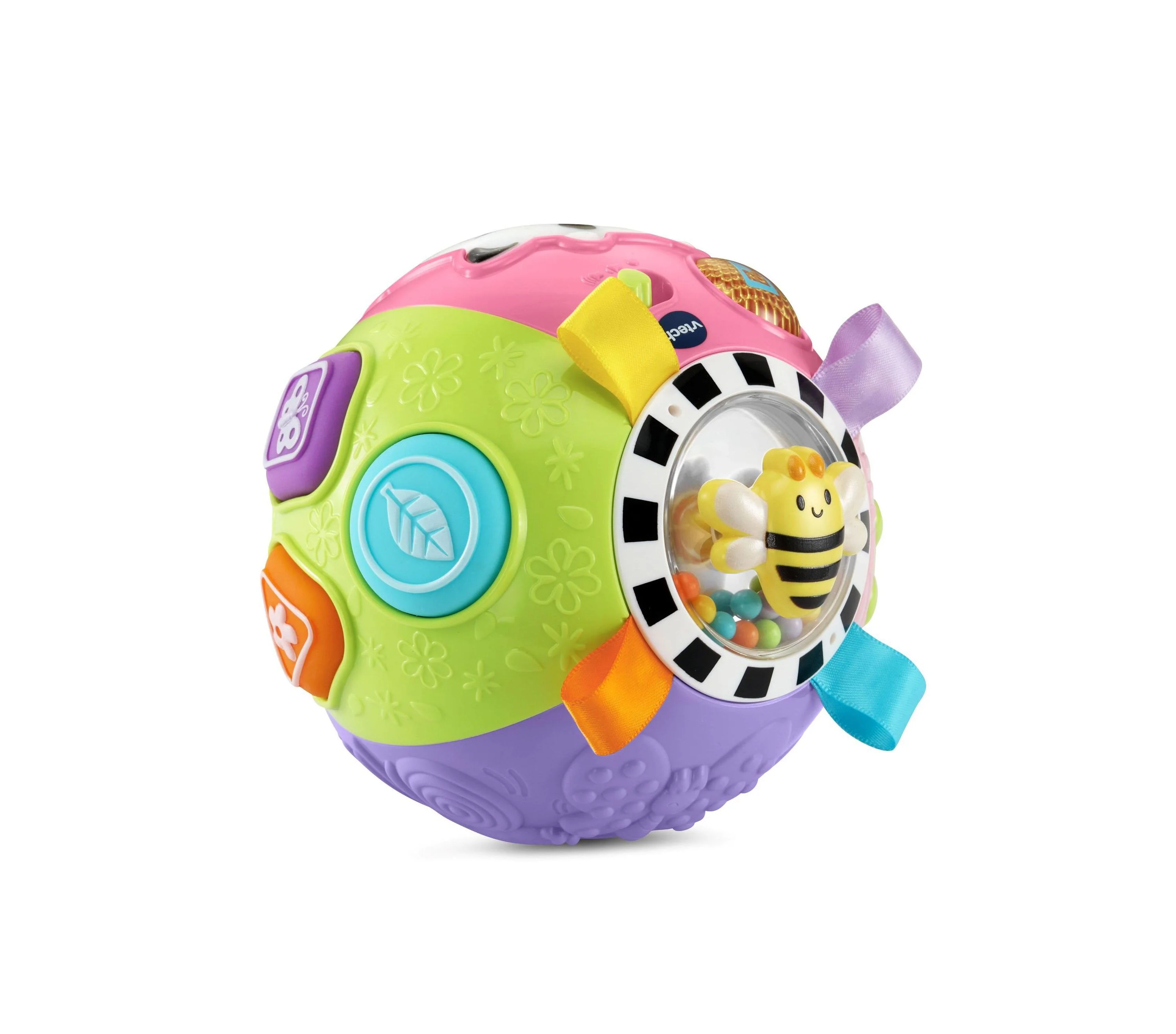 VTech Baby On-The-Moove Activity Ball Interactive Crawl Toy - Image 6