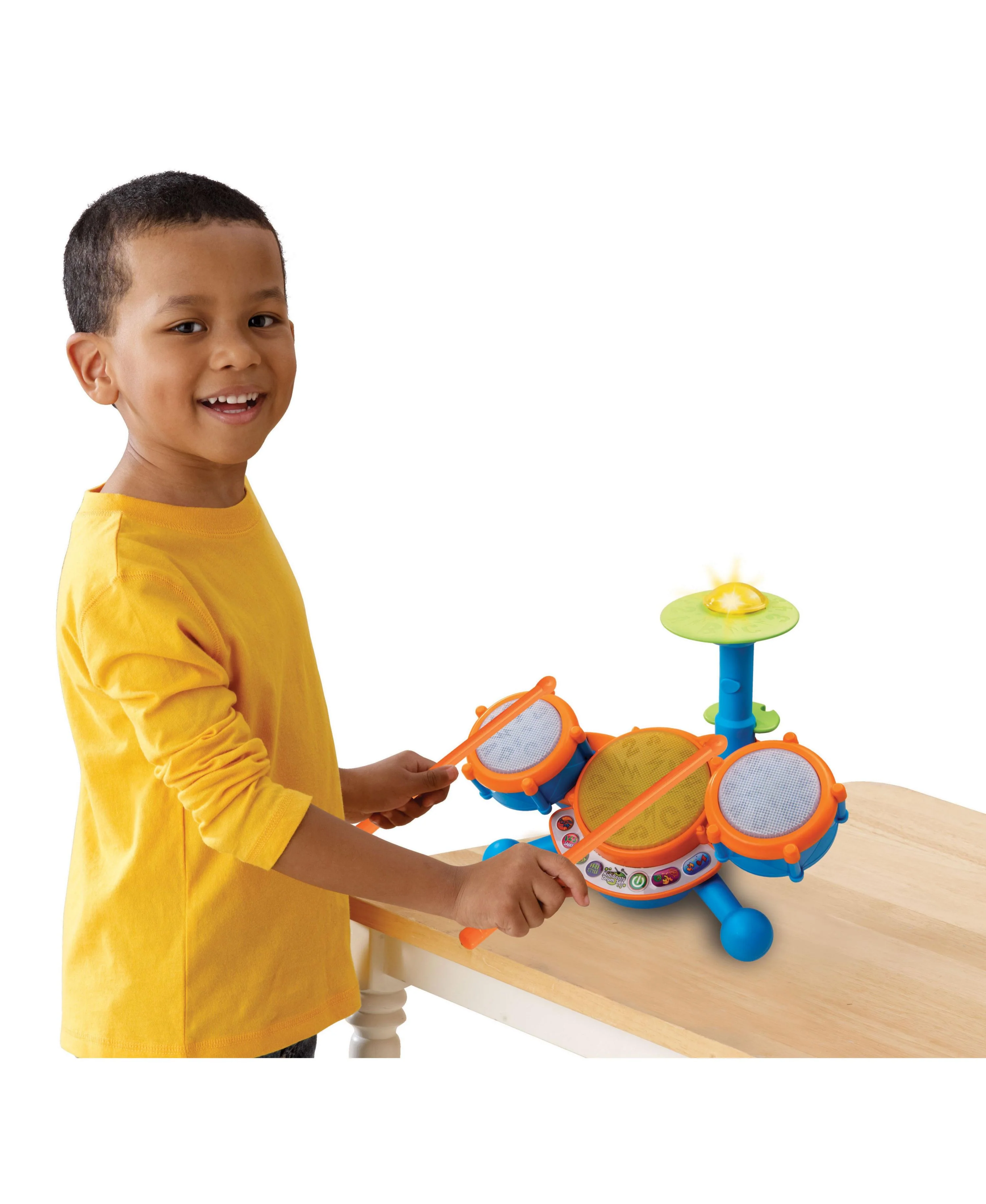 VTech KidiBeats Kids Drum Set with Learning Modes - Image 2