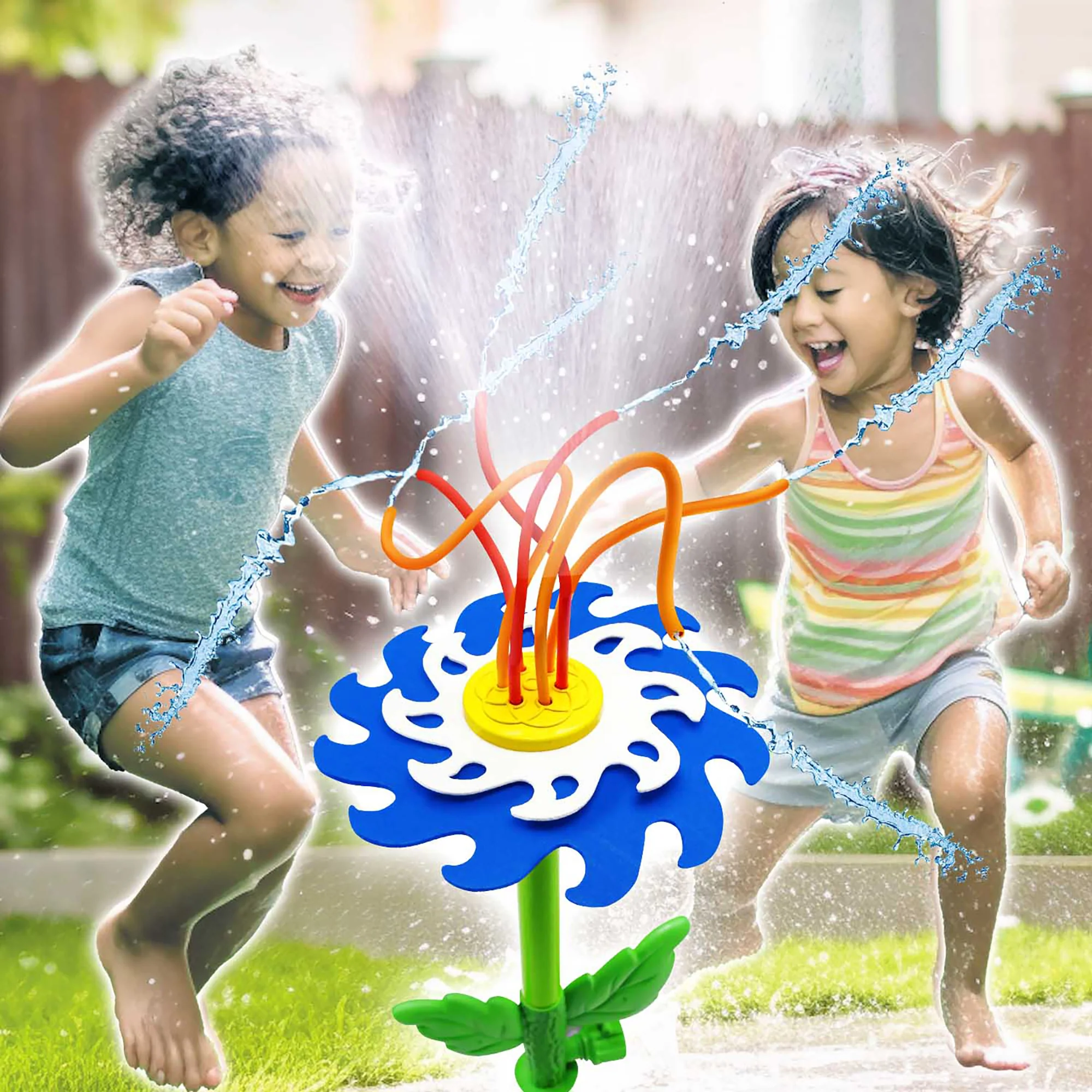 Lanard Whip Splash Sprinkler With Flexible Whipping Water Hoses - Image 4