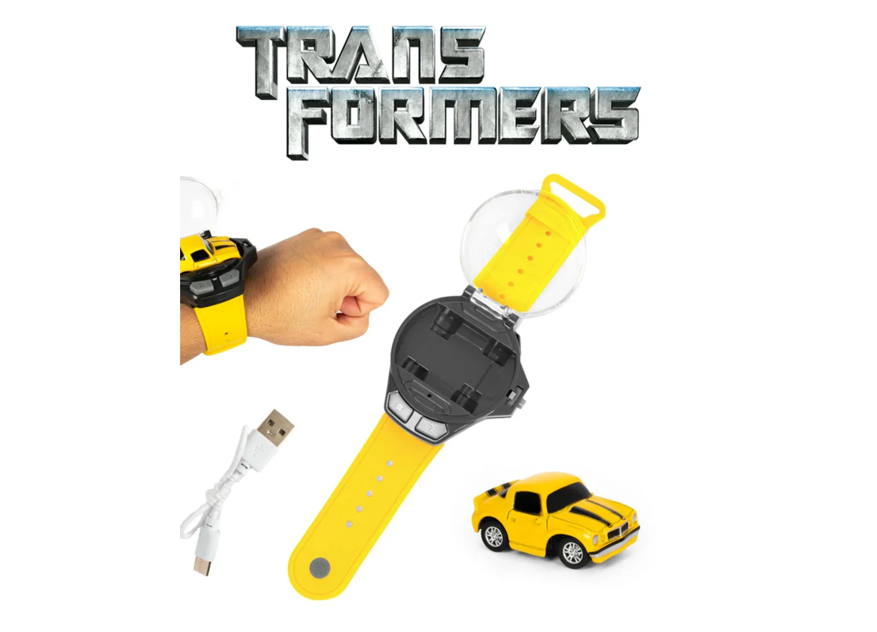 World Tech Toys Transformers Bumblebee Wrist Case Mini RC Truck - Image 2