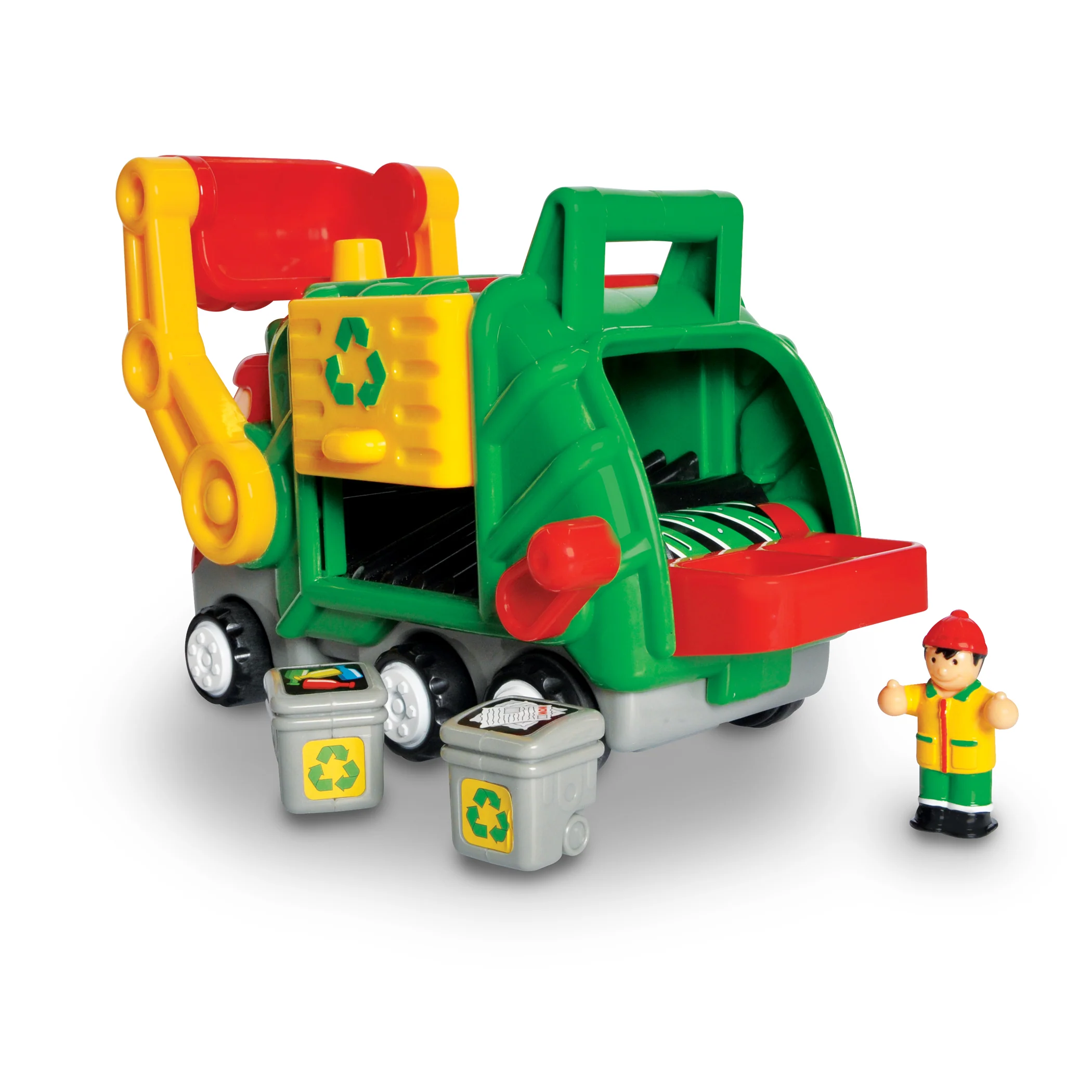 Wow Toys Flip 'n' Tip Fred Interactive Recycling Truck - Image 2