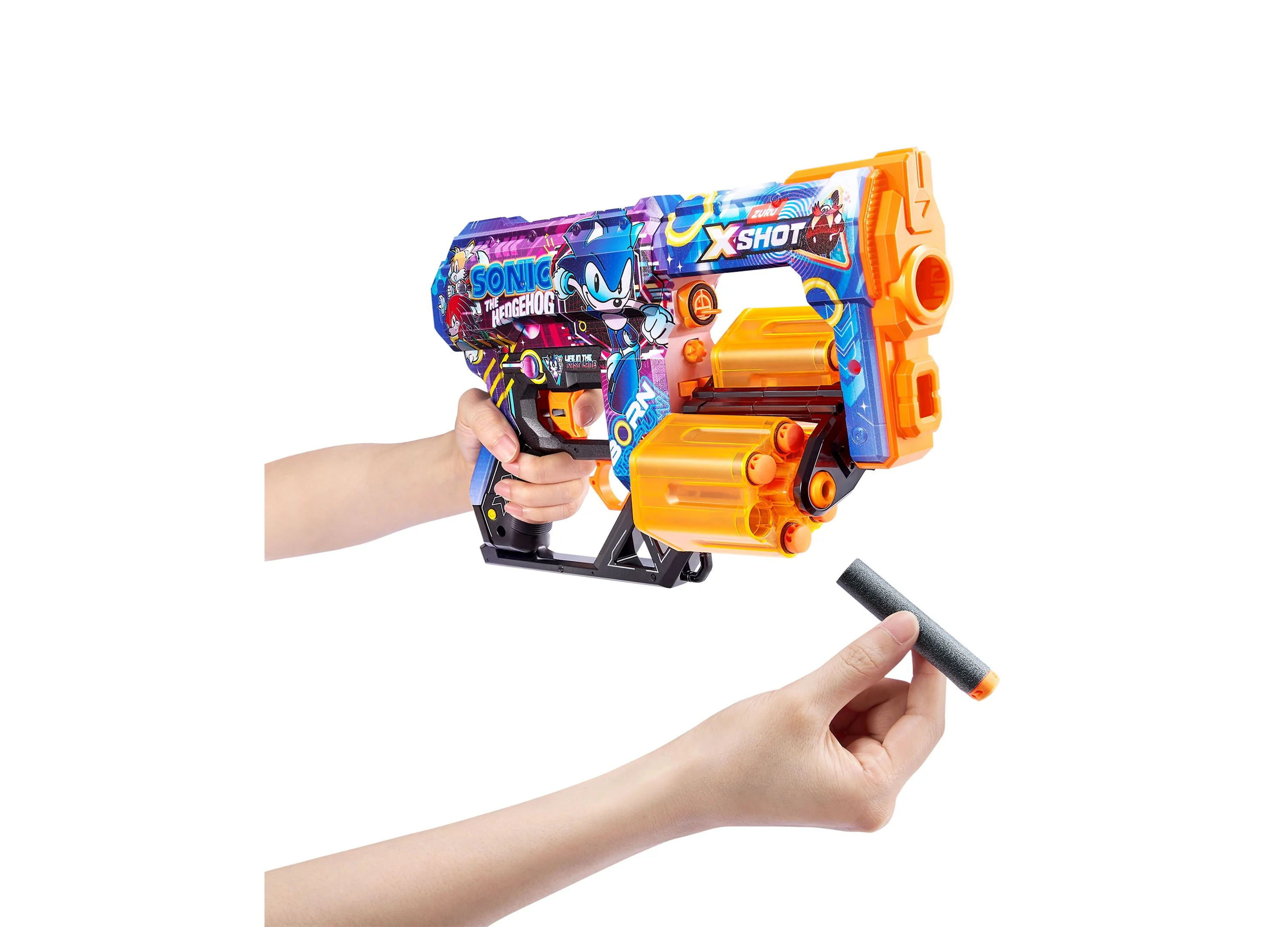 X-Shot Skins Sonic Hyper Spike Dread Dart Blaster - Image 2