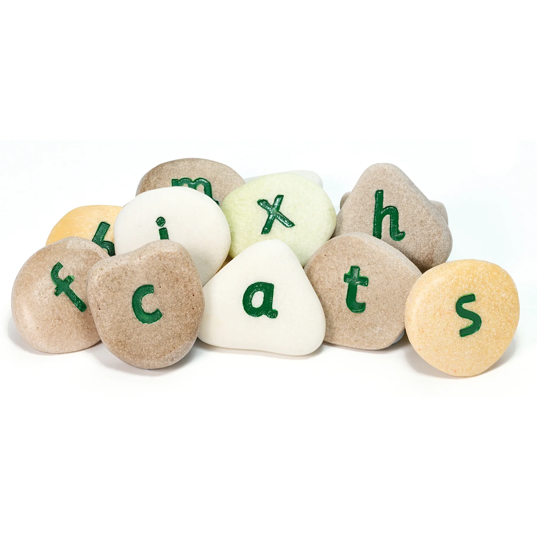Yellow Door Alphabet Pebbles - Word-Building Set - Multicolor - Image 3