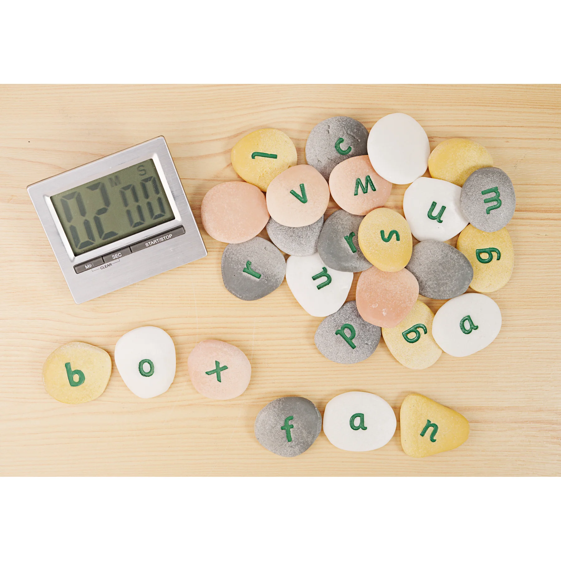 Yellow Door Alphabet Pebbles - Word-Building Set - Multicolor - Image 4