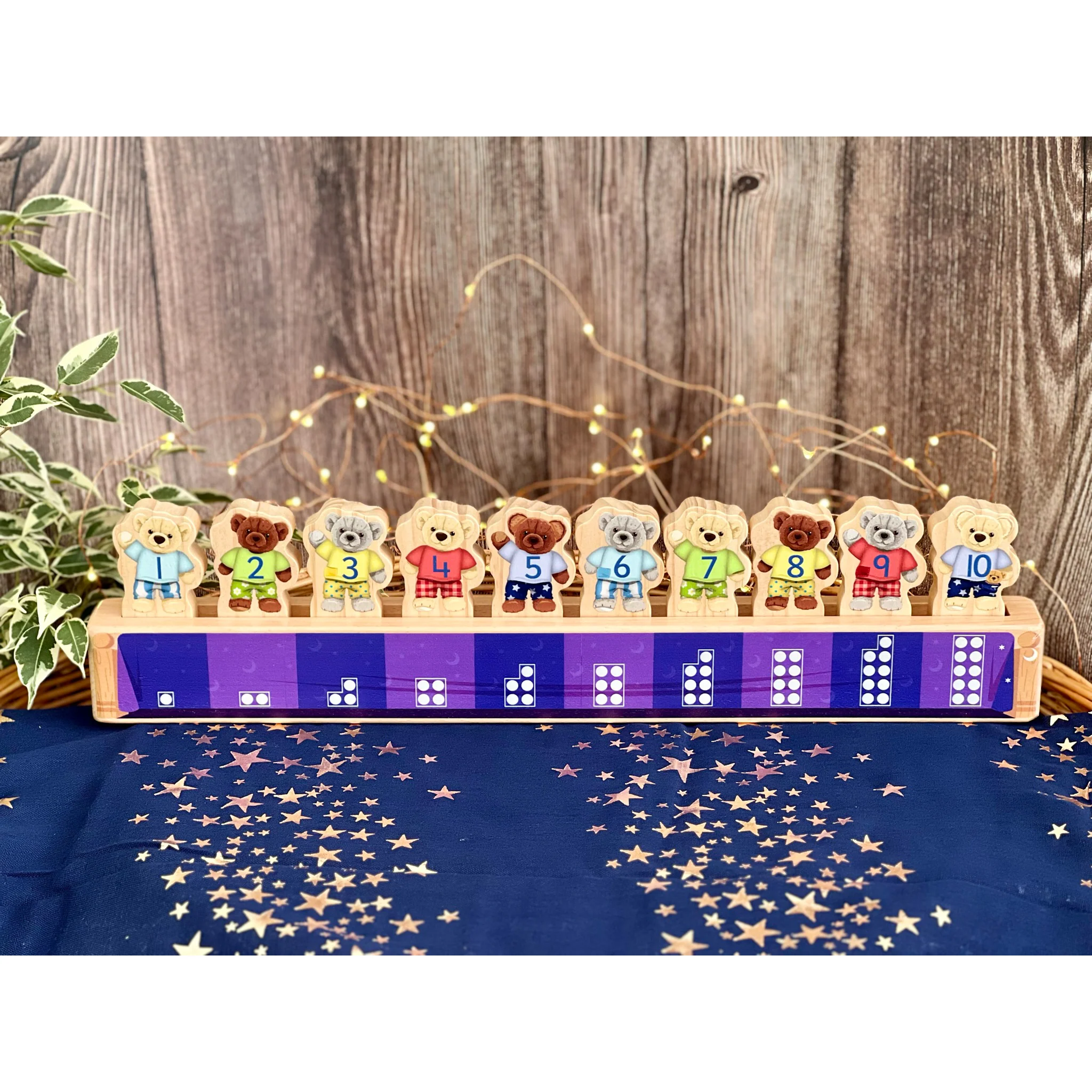 Yellow Door Ten in the Bed Number Line Activity Set - Multicolor - Image 2