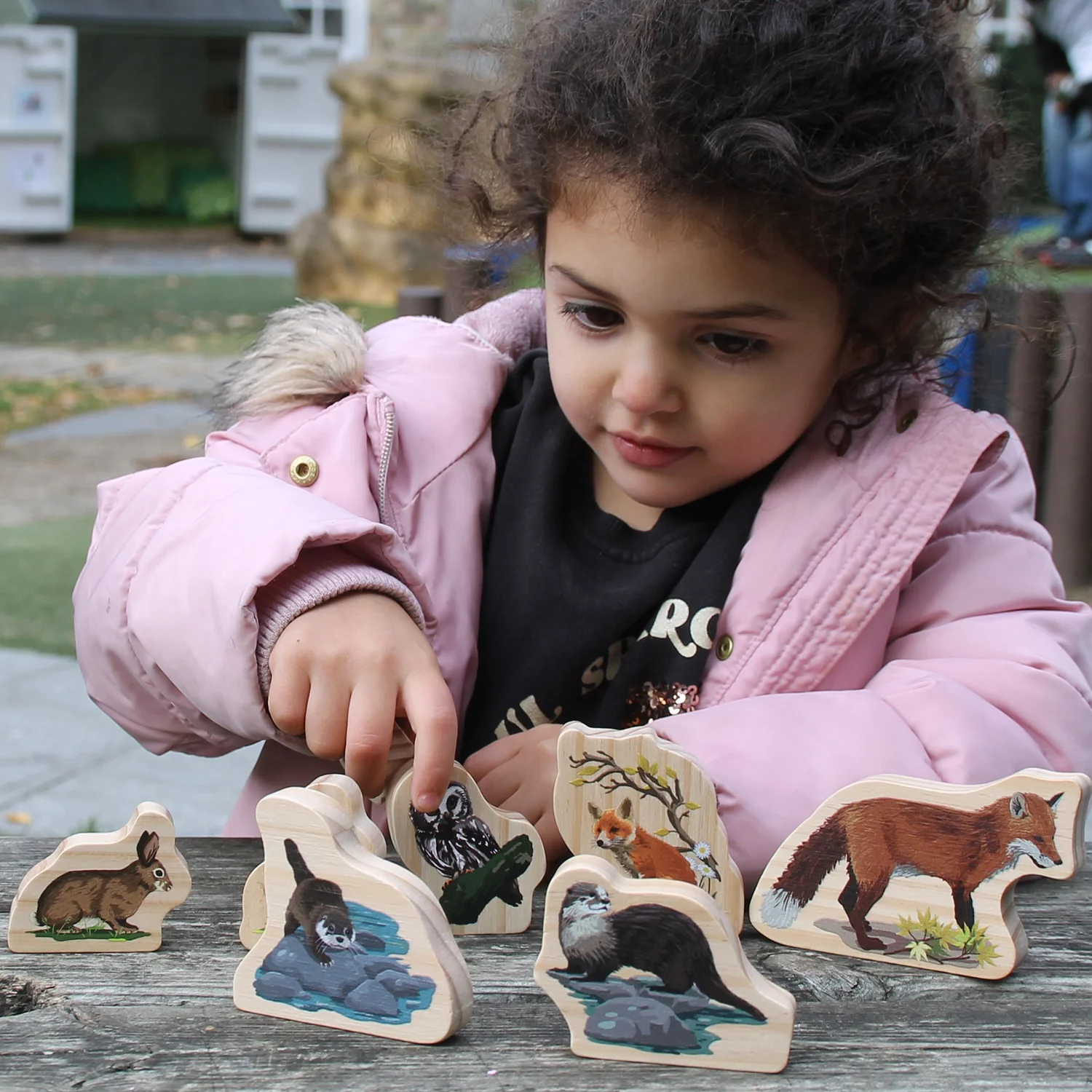 Yellow Door Woodland Animal Families – Enchanting Wooden Playset - Image 7