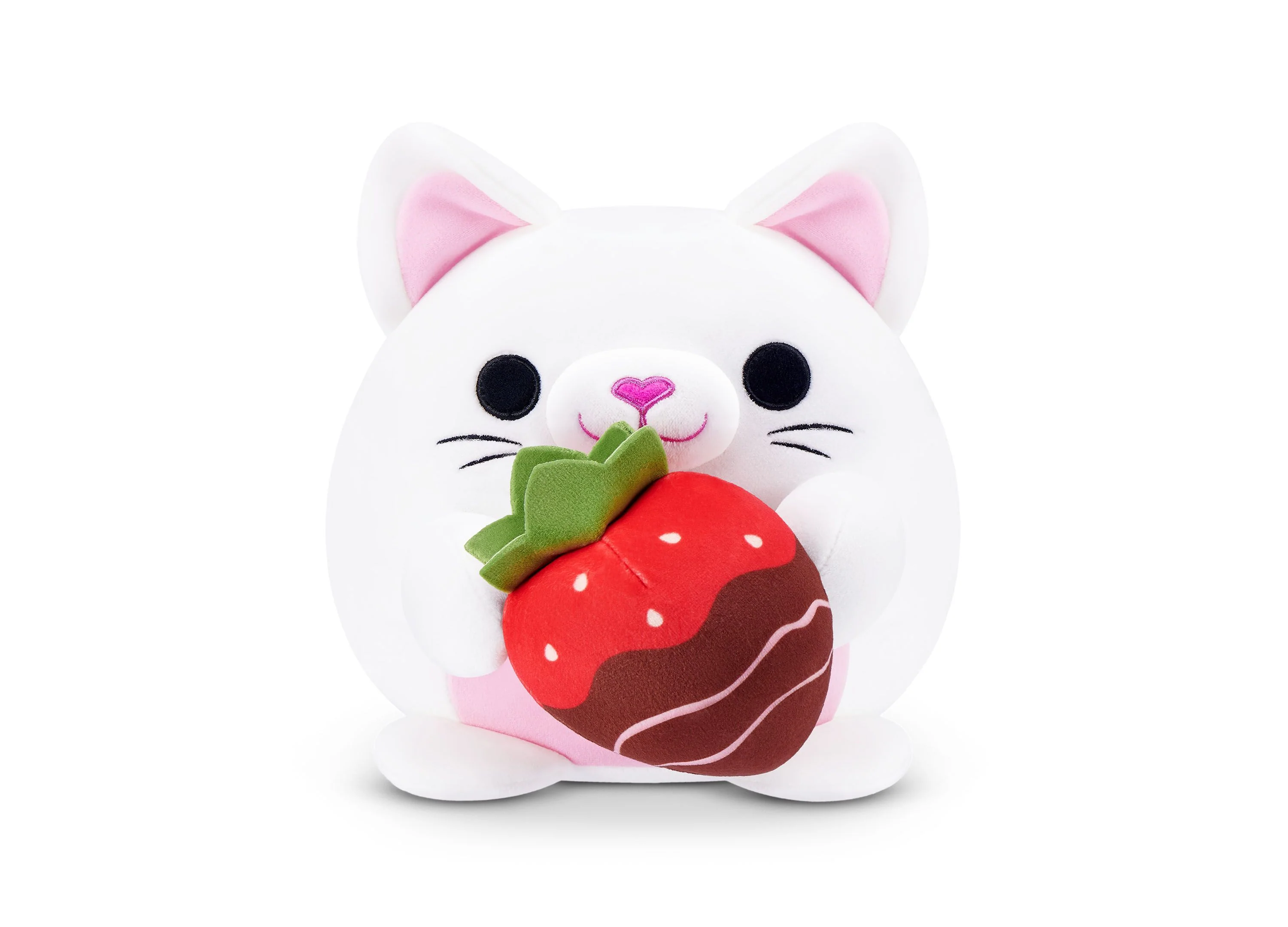 ZURU Snackles S2 Valentine 8" Cuddly Kitten with Strawberry Chocolate